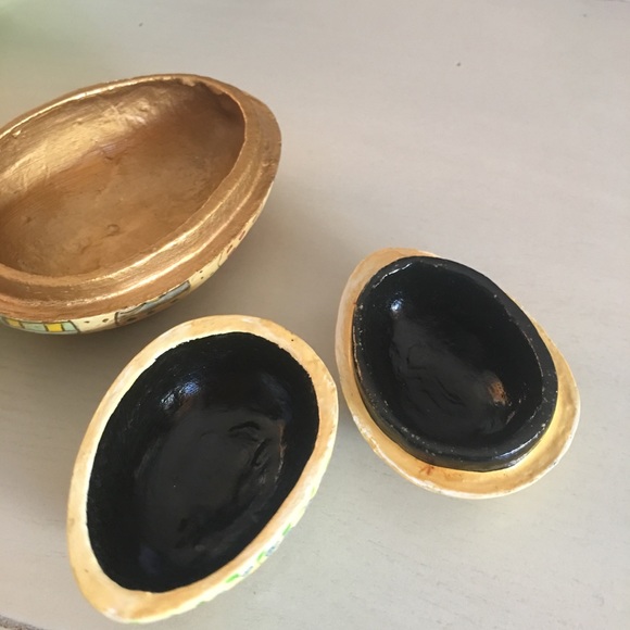 Vintage painted nesting easter eggs - Picture 8 of 8